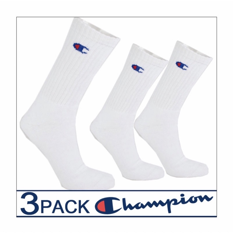 Combo 5 đôi Tất vớ Champion thể thao chính hãng XÙ DÀY cao cấp đá bóng,chạy.Kháng khuẩn chống thối chân