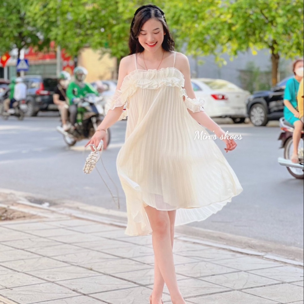 Min's Shoes - Thiết Kế Ren Hàn Cao Cấp Váy 112