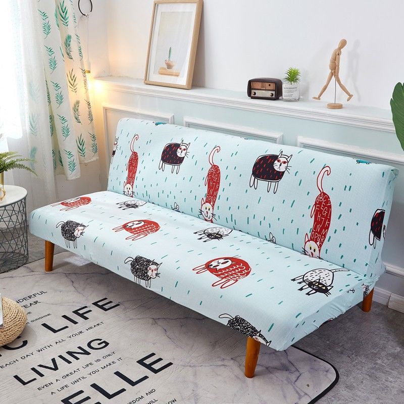 Giường gấp đôi ghế sofa nhỏ phòng ngủ mini sử dụng kép lười biếng gỗ rắn có thể bơm hơi đa chức năng bọc vải <