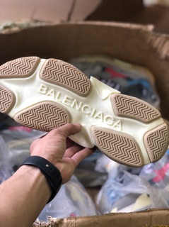 [Ảnh tự chụp] Giầy thể thao sneaker Trips xanh đỏ nam nữ