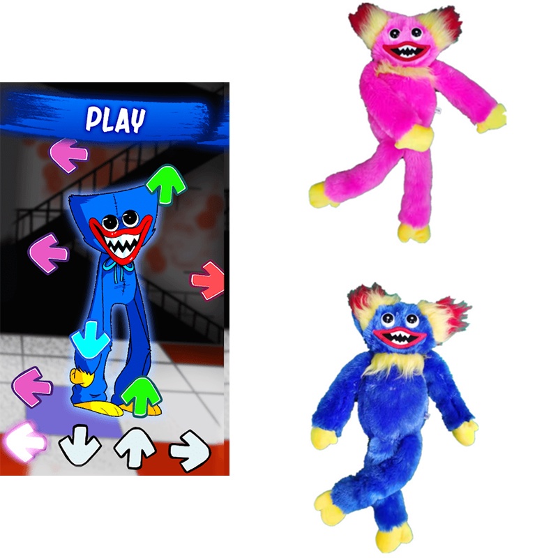 Đồ chơi thú bông hình Poppy Huggy Wuggy Rainbows làm quà tặng