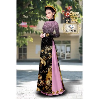 VẢI ÁO DÀI IN 3D