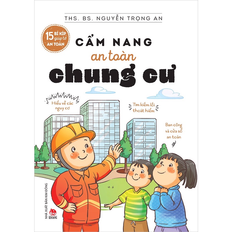 Sách - 15 Bí kíp giúp tớ an toàn - Cẩm nang an toàn chung cư