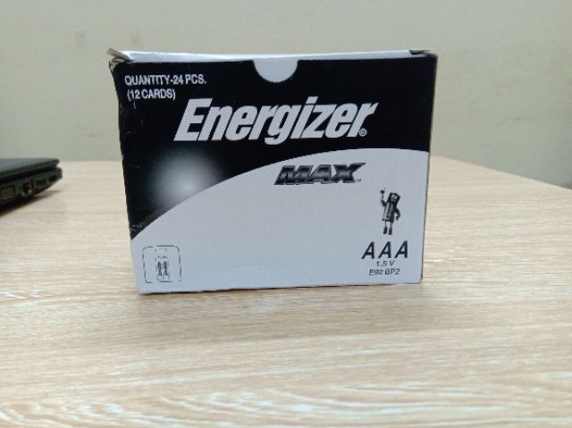 PIN ĐIỀU KHIỂN TIVI, ĐIỀU HÒA,... ENERGIZER AAA ( vỉ 2 quả)