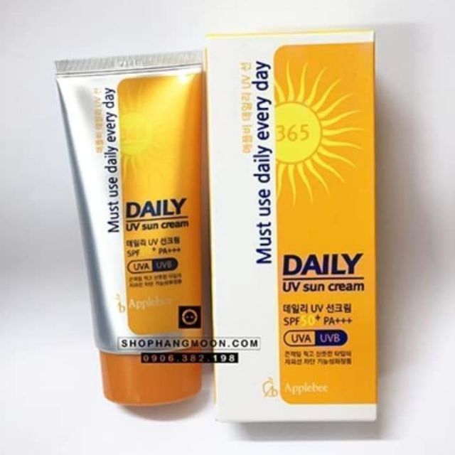 Kem chống nắng daily