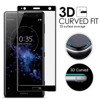 Miếng Dán cường lực 3D full màn hình Sony Experia XZ2