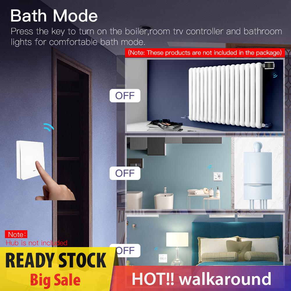 Công Tắc Thông Minh Zigbee Tuya Kết Nối Bluetooth Điều Khiển Bằng Ứng Dụng