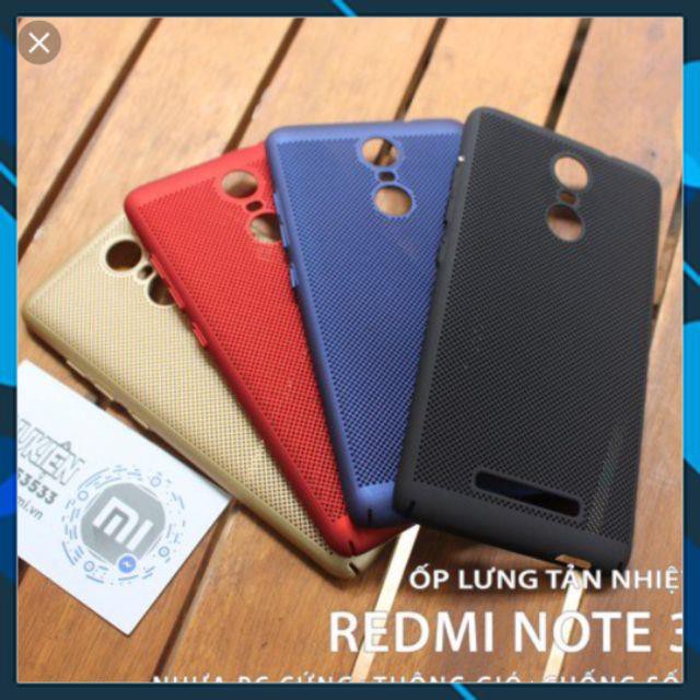 Ốp lưng chống nóng, tản nhiệt  xiaomi redmi note 3