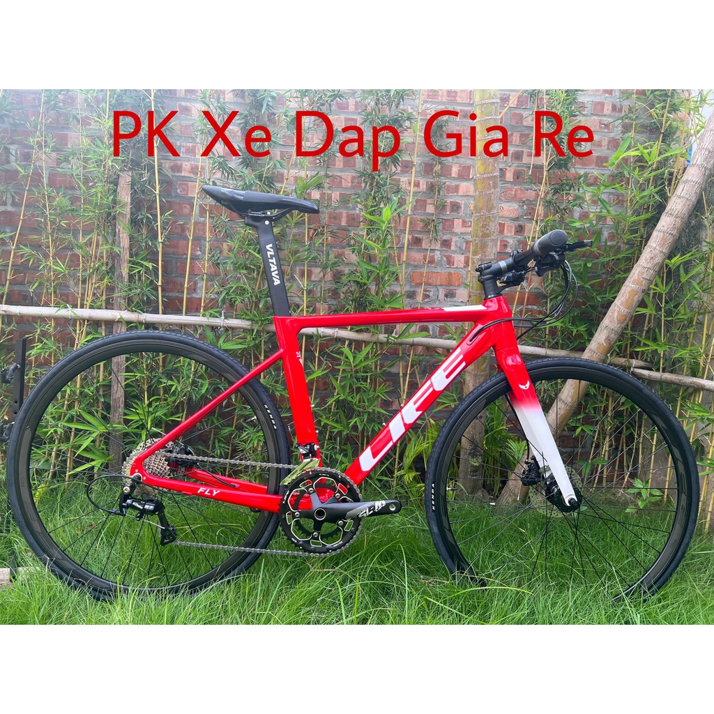 Xe đạp Touring LIFE FLY, Xe đạp LIFE FLY, Khung nhôm không mối hàn, dây cáp âm khung, Group LTWOO R7 (2x10-20 tốc độ)