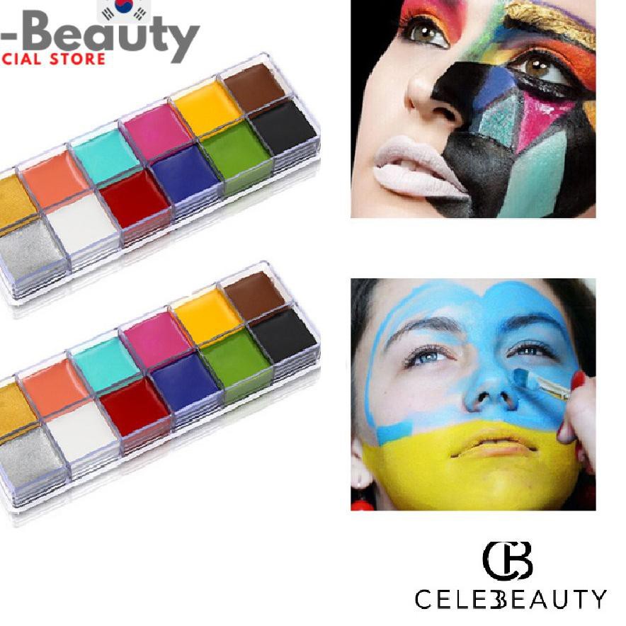 (hàng Mới Về) Bảng Phấn Trang Điểm 12 Màu Tiện Dụng Chất Lượng Cao | BigBuy360 - bigbuy360.vn