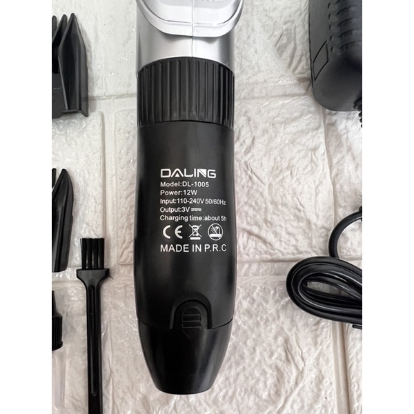 tông đơ cắt tóc DALING 1005 tặng kèm 01 pin dự phòng