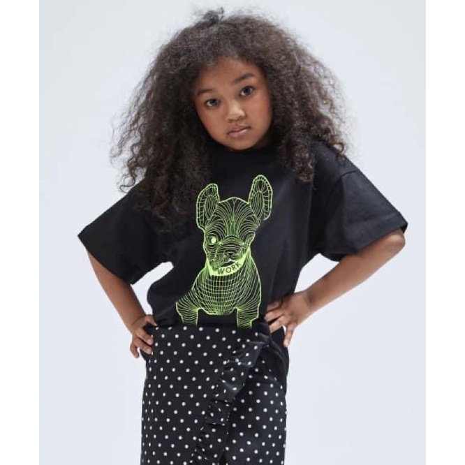 (ảnh thật hàng 1:1 )Áo thun kid và mũ bucket trắng logo in nhiều màu hàng cambodia( có mũ bán riêng)