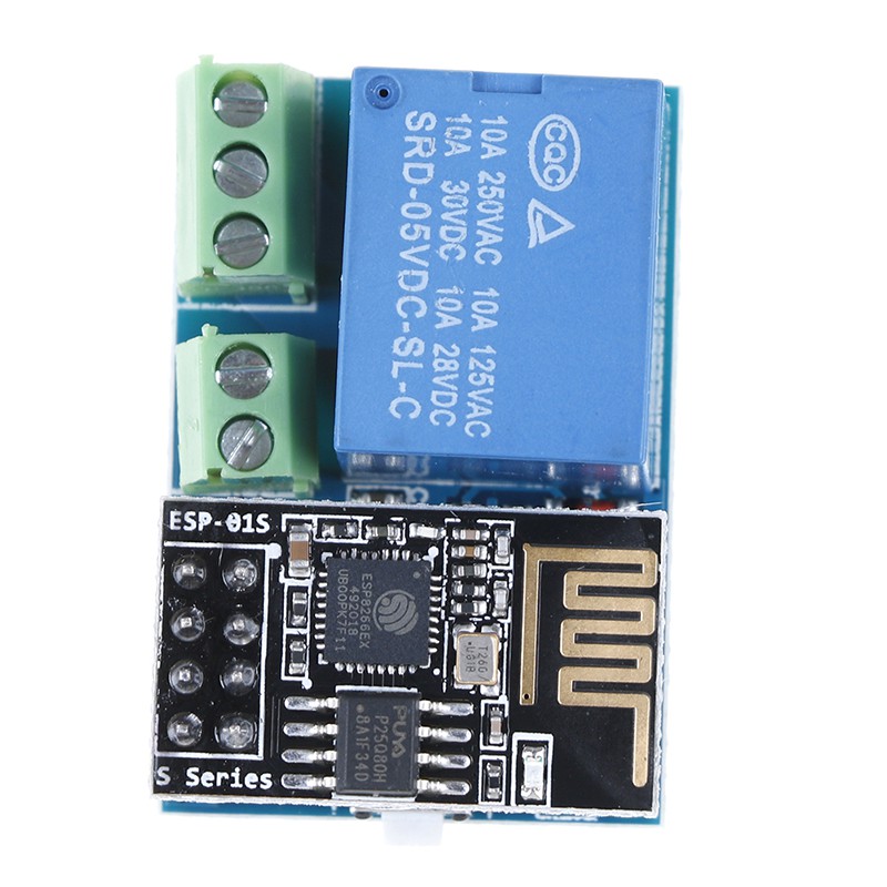 Chitengyesuper  5V ESP8266 ESP-01 wifi relay module wireless app remote control relay switch SN CGS