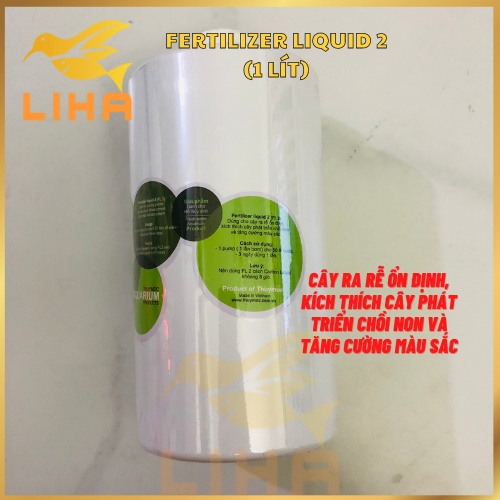 Fertilizer Liquid 2 (1 Lít) - Phân Nước Cao Cấp Cho Hồ Thủy Sinh THỦY MỘC