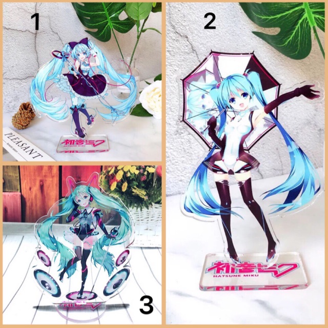 Mô hình để bàn miku , tượng để bàn miku anime