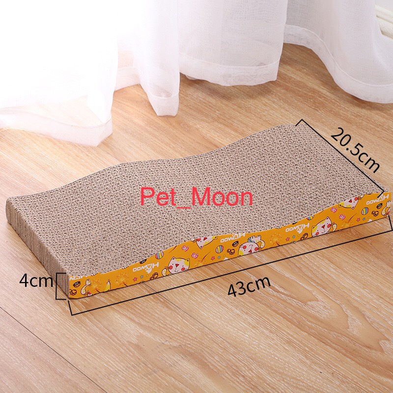 Bàn Cào Móng Cho Mèo Carton - Đồ Chơi Cho Mèo