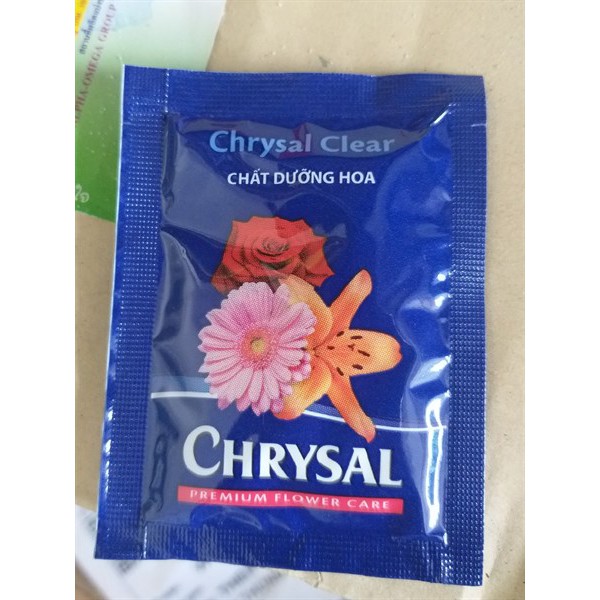 Chrysal chất dưỡng hoa lâu tàn gói 05gr