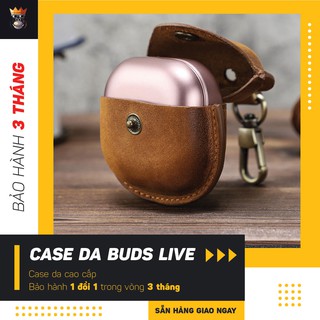 Ốp Case Da cao cấp tai nghe bluetooth Samsung Galaxy Buds Live