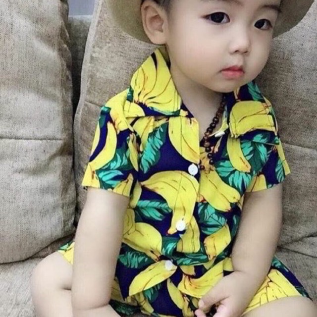 Bộ lanh cực mát cho bé