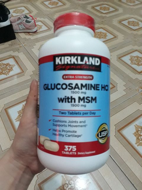 viên uống 375 viên Glucosamine Mỹ (cam kết chính hãng costco 100%)