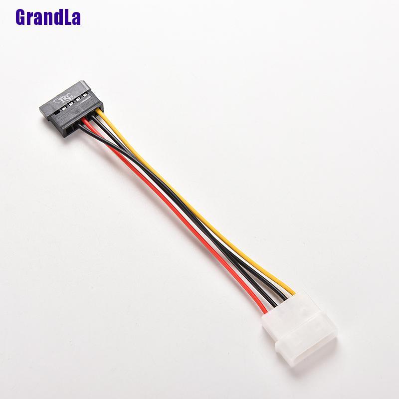 1 Cáp Chuyển Đổi Nguồn Ide Molex Sang 15-pin Cho Ổ Cứng Ata Sata 4 Pin