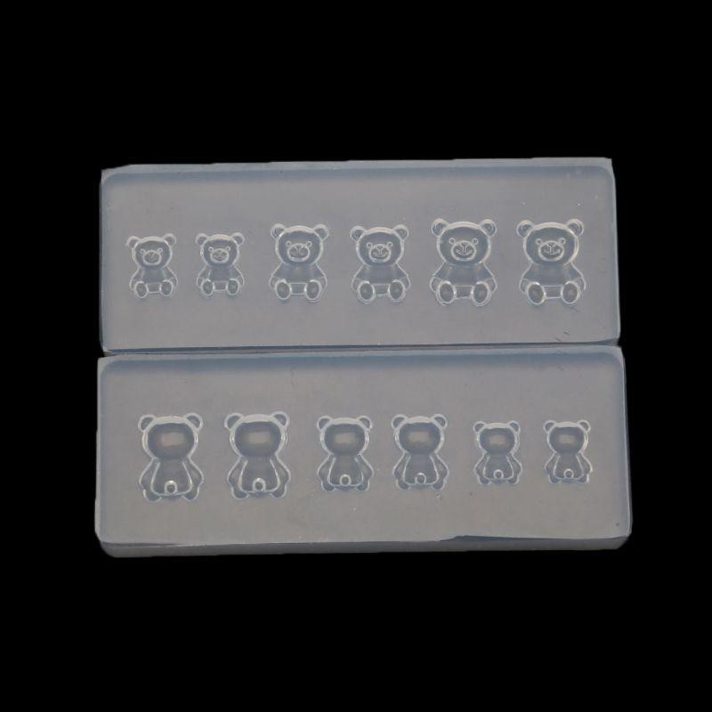 [Hàng mới về] 2 khuôn silicon nhỏ tạo hình trang trí móng tay