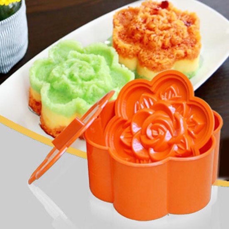 Khuôn xôi, khuôn ép xôi hoa hồng