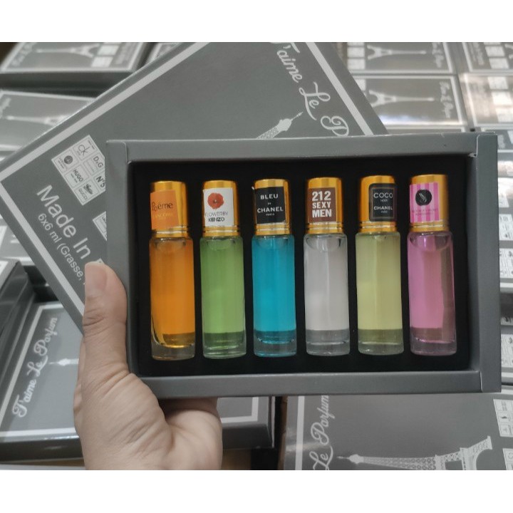 Set nước hoa 6 chai dạng lăn cực thơm | BigBuy360 - bigbuy360.vn