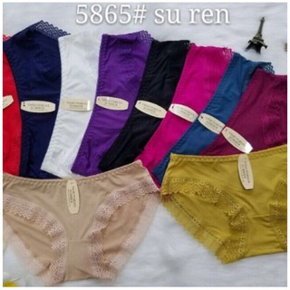 Quần lót đúc su viền ren mã 5865