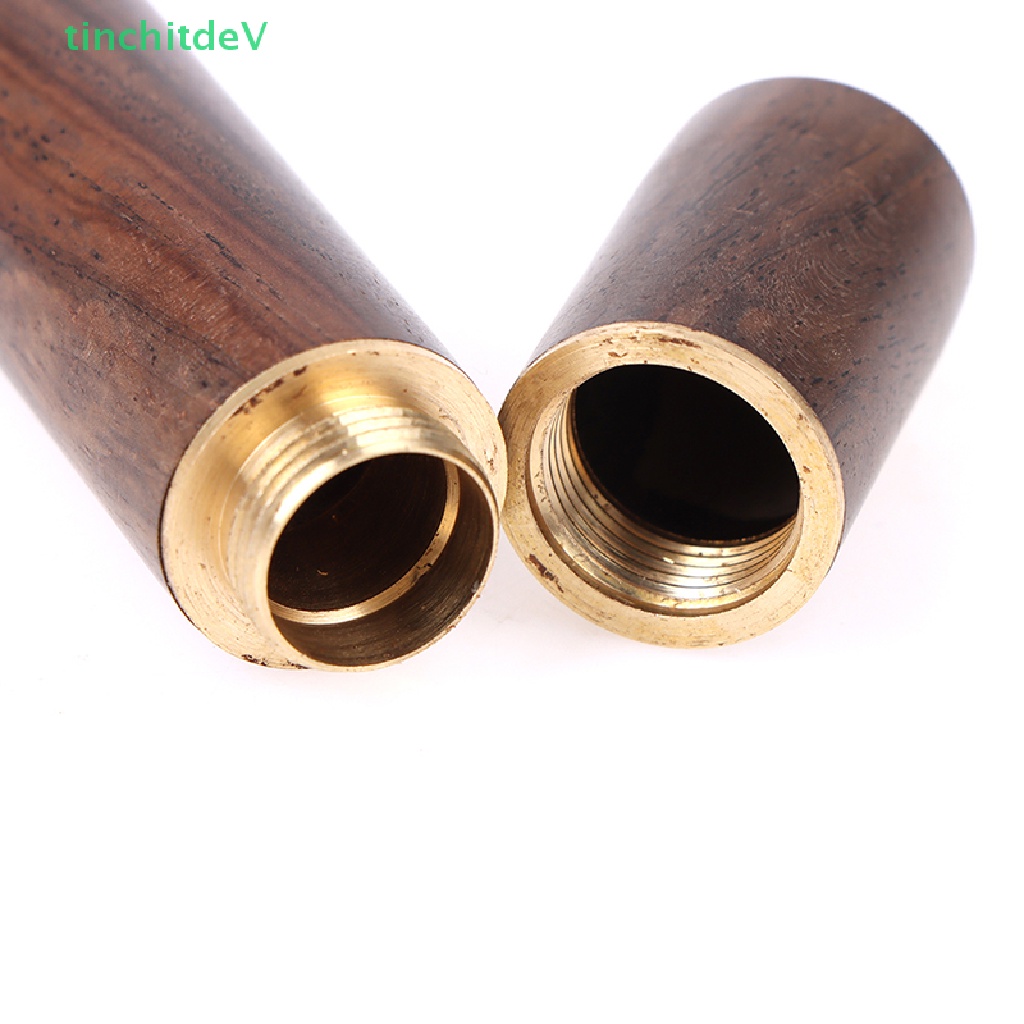 1 Hộp Đựng Tăm Xỉa Răng Bằng Gỗ Mun Mini Handmade