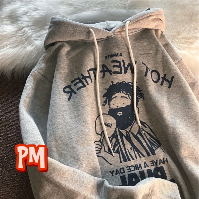 Áo hoodie anh chàng chữ ngược PM11