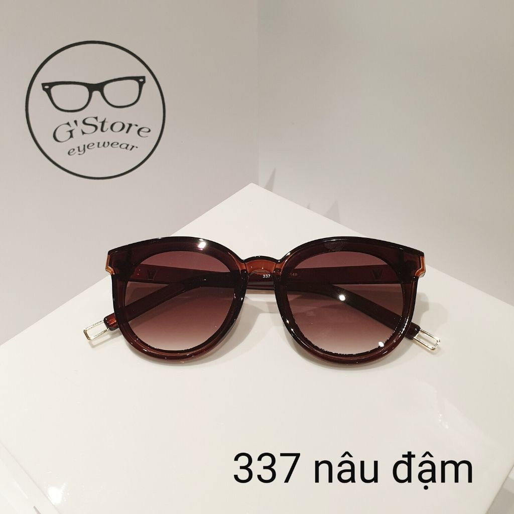Kính Mát Nam Nữ Thời Trang Sành Điệu Mắt Tròn Cá Tính 337 Gstore | BigBuy360 - bigbuy360.vn