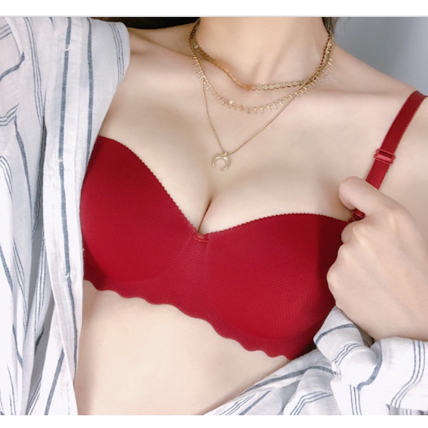 Áo Lót Su Quả Ngang Nâng Ngực Đệm Bàn Tay Thông Hơi Không Gọng T0059 - Eva Bikini