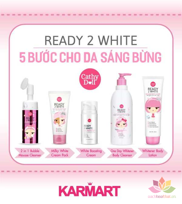 Sữa dưỡng thể Ready 2 White Body Lotion Thailand