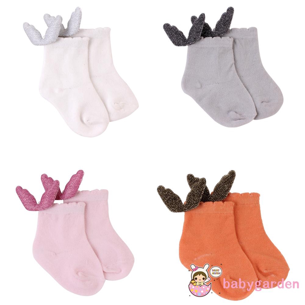 Vớ Cotton Mềm Hình Cánh Thiên Thần Cho Bé Từ 1-2 Tuổi