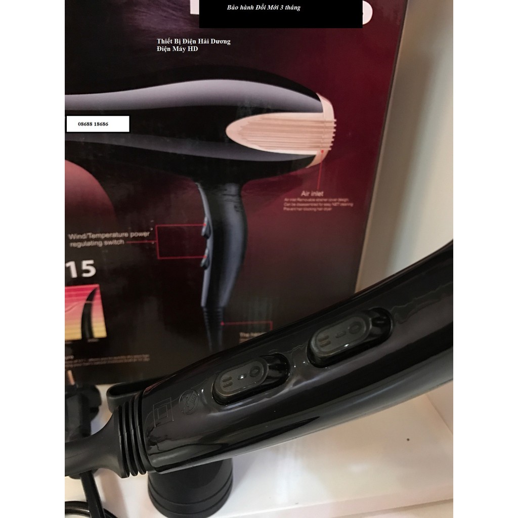 Combo 10 máy sấy TSB HD888 2000W/ PL 6615 3000W