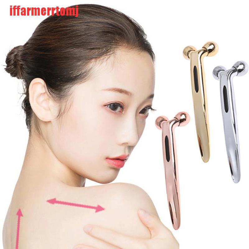 {iffarmerrtomj}Face Massager Roller Eye Lift Tool Tighten Body Shaping Wrinkle Remover Beauty LAD