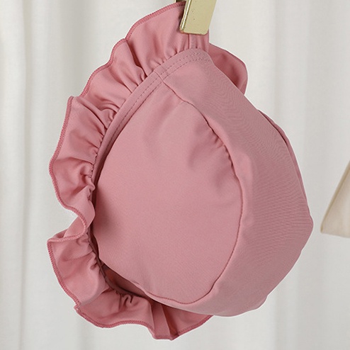 Bộ Đồ Bơi Một Mảnh Hai Dây Viền Lưới Phong Cách Phương Tây Hàng Mới Cho Bé Gái Đi Biển