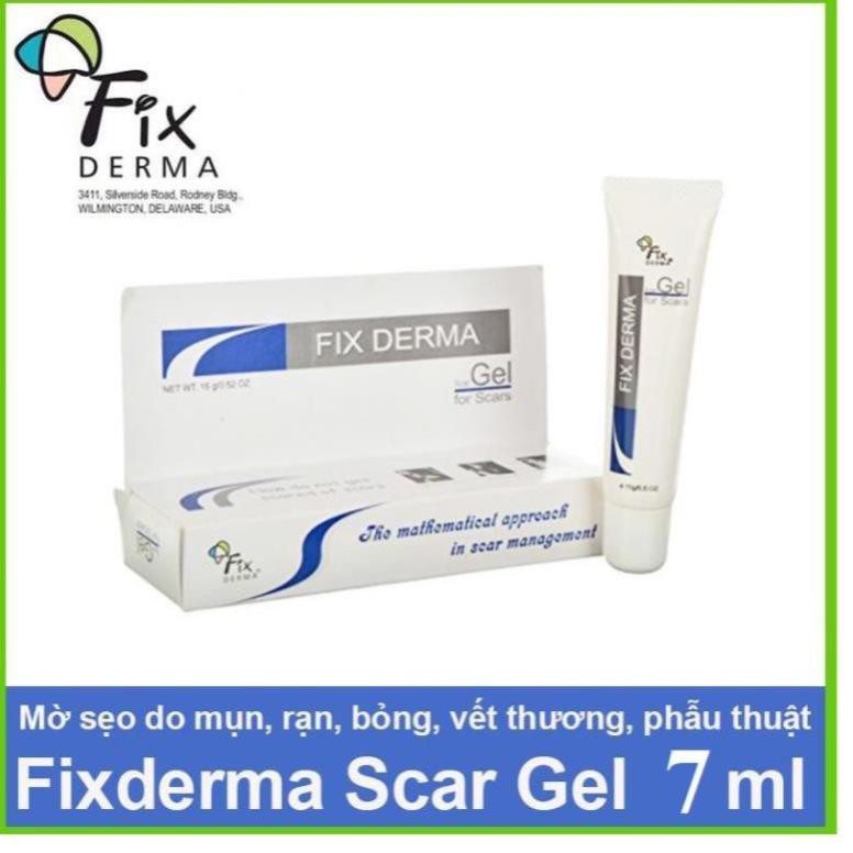 Gel làm mờ sẹo Fixderma Scar gel (7ml)