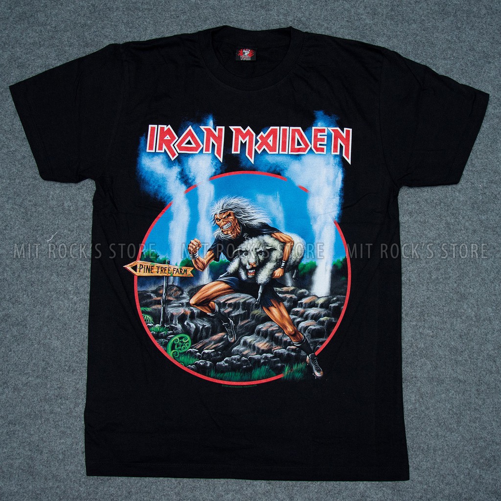 Áo Iron Maiden  - Rock band tee - Áo Rock - Size S, M, L, XL, XXL - Áo Thái Lan