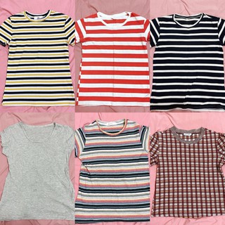 Sale áo thun kẻ sọc