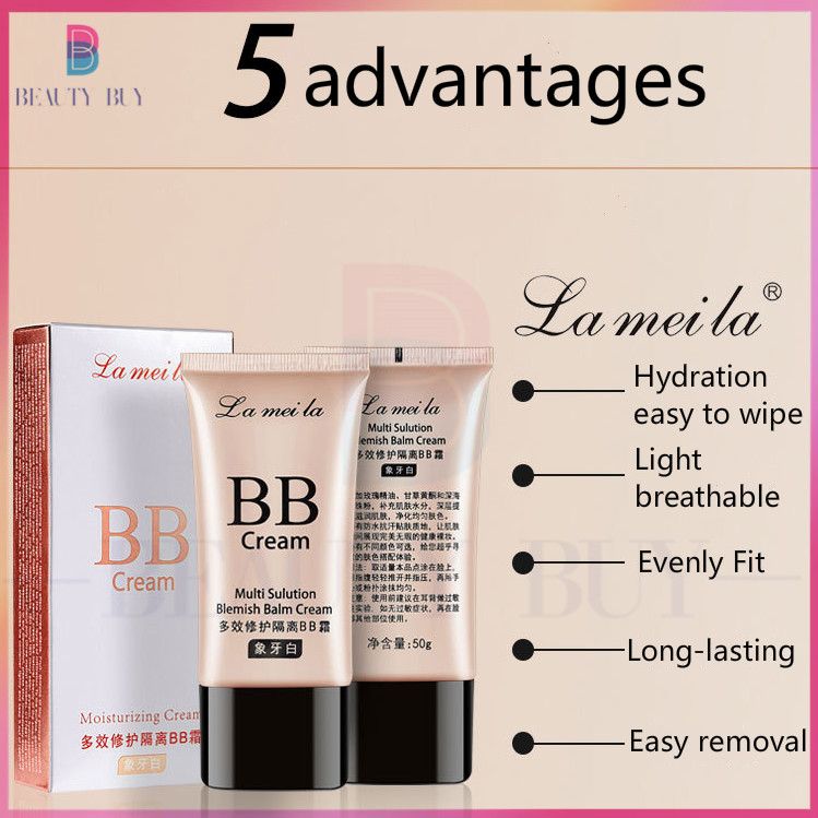 (Hàng Mới Về) Kem Bb Che Khuyết Điểm Dưỡng Ẩm Kiểm Soát Dầu Trang Điểm Lâu Trôi 6137 | BigBuy360 - bigbuy360.vn