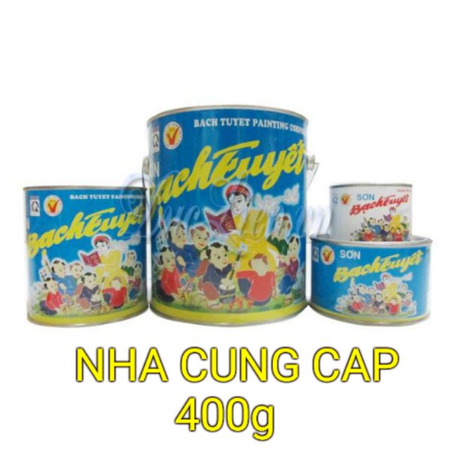 SƠN DẦU BẠCH TUYẾT 400g