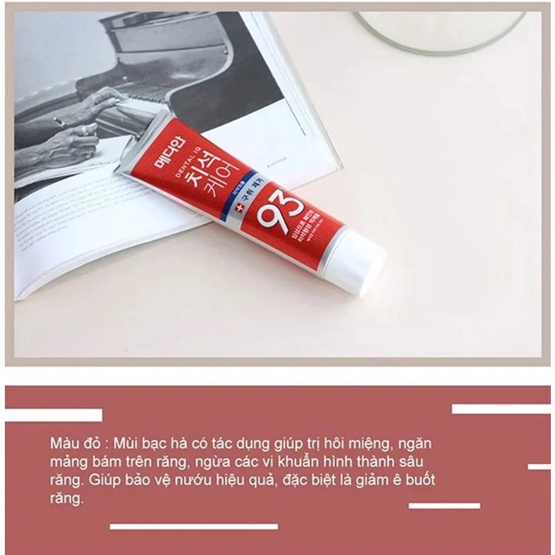 Kem Đánh Răng Median 93% Hàn Quốc 120g