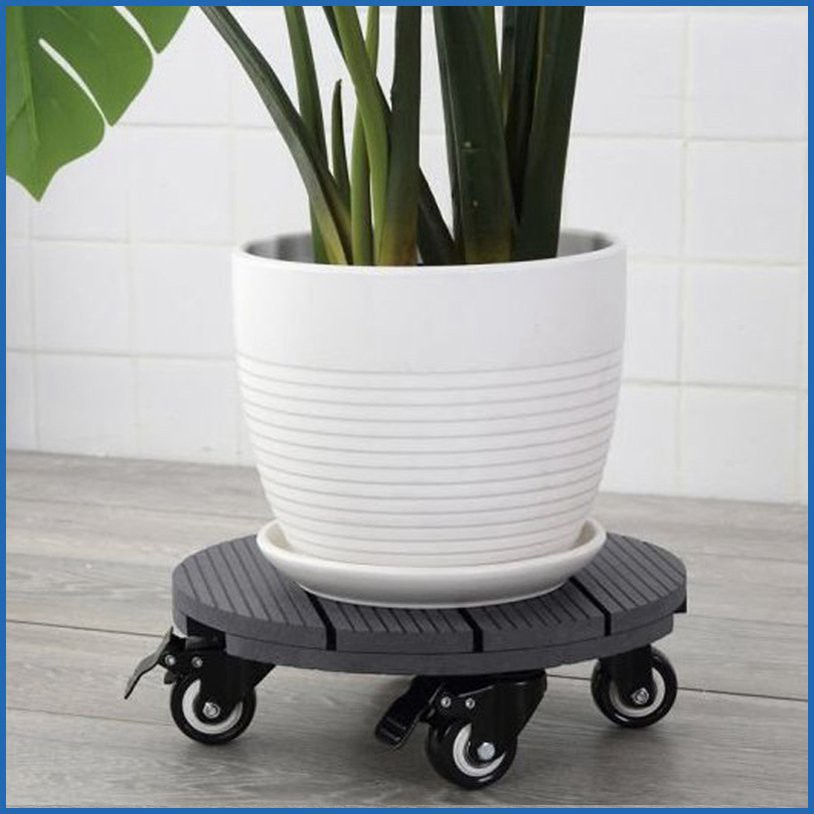 Đế để chậu cây có bánh xe