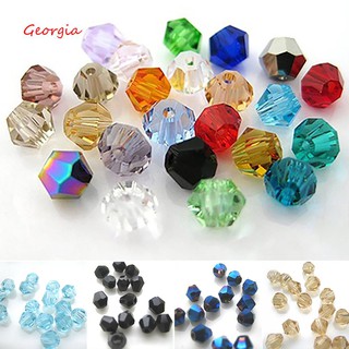 Set 100 hạt cườm màu 4mm dùng trong làm đồ trang sức thủ công