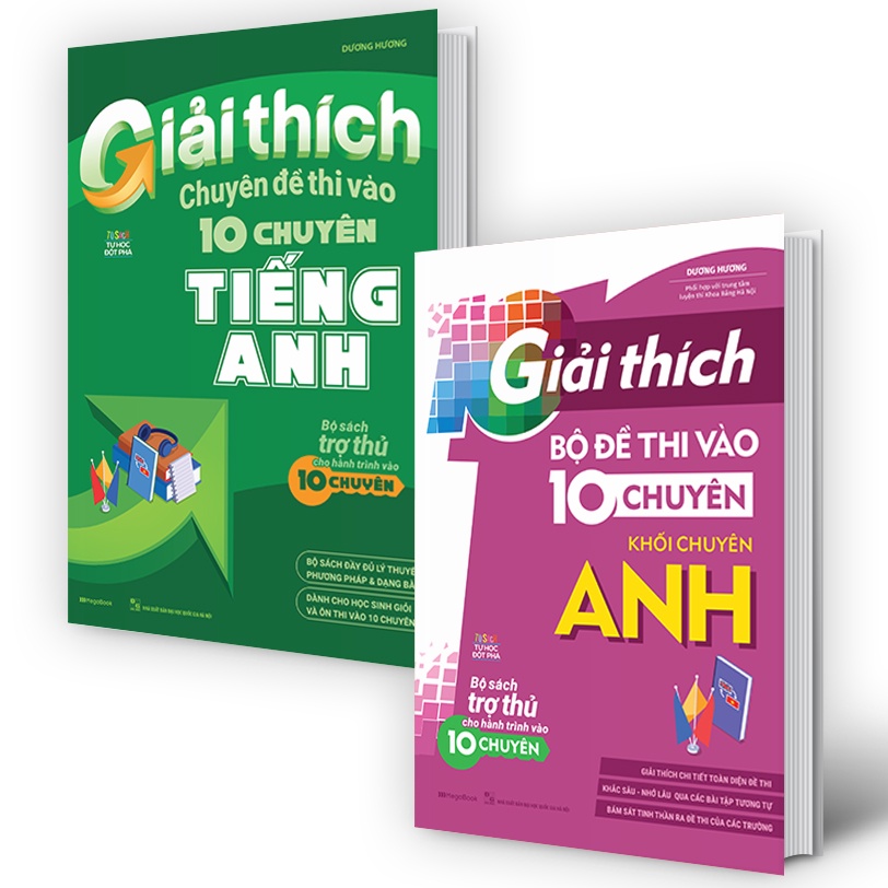 Sách Combo Giải Thích Chuyên Đề Và Bộ Đề Thi Vào 10 Chuyên - Khối Chuyên Anh