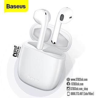 TAI NGHE BLUETOOTH BASEUS ENCOK TWS W04 BẢN SẠC CÓ DÂY CHÍNH HÃNG HÀNG CHUẨN