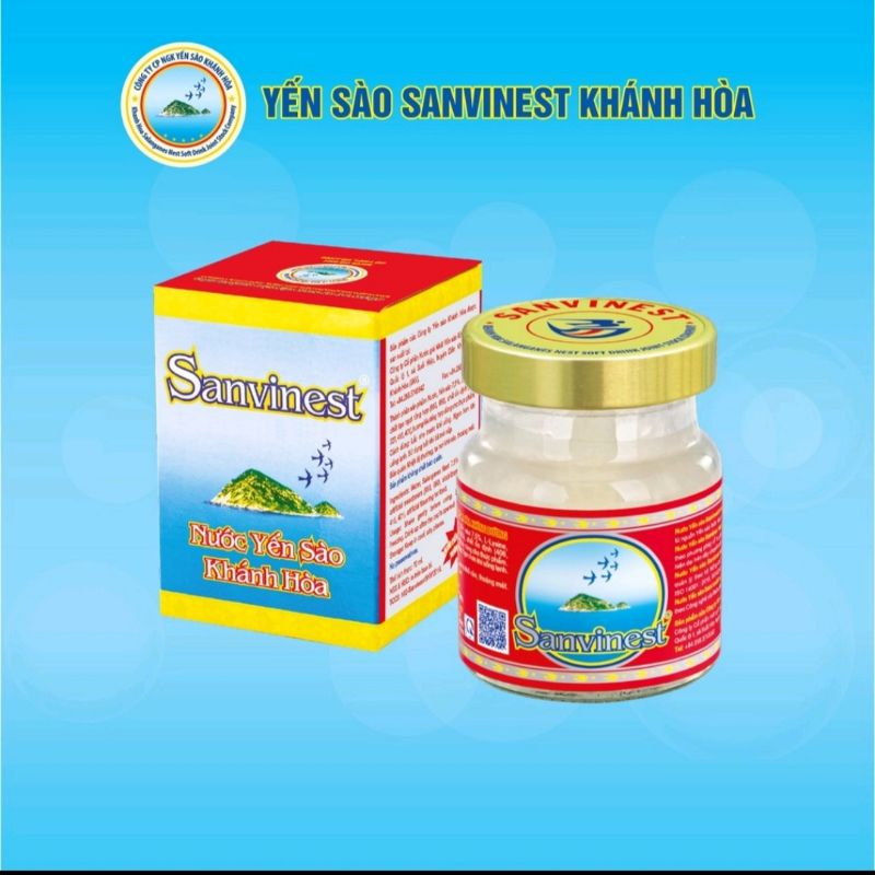 Nước yến Sanest / Sanvinest (Yến hũ có đường/ko đường)