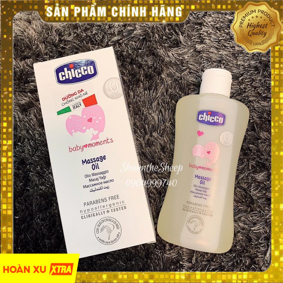 Tinh dầu Massage Chicco